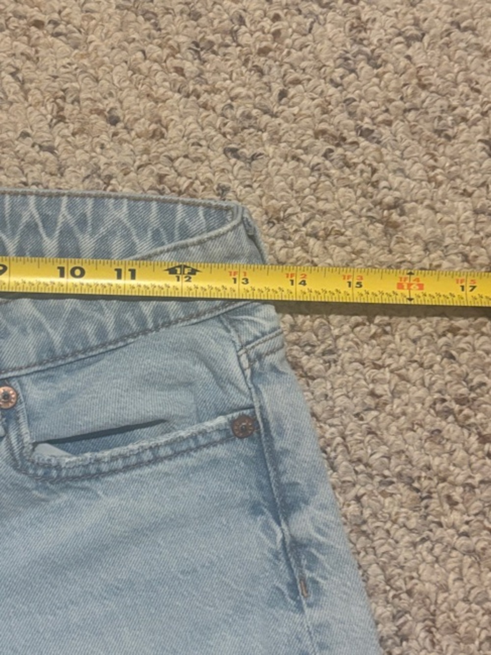 Aeropostale Light Blue Straight Leg Jeans - Picture 8 of 9